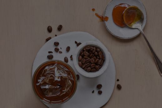 Coffee and caramel